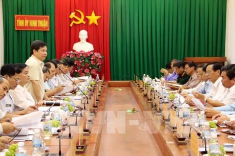 Báo cáo kết quả kiểm tra các vụ án tham nhũng kinh tế nghiêm trọng tại Ninh Thuận