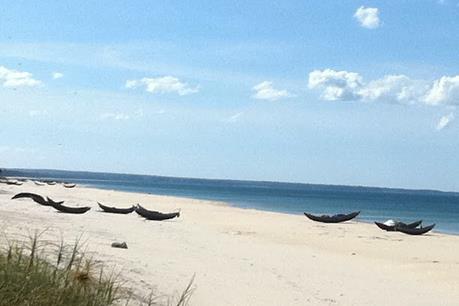 Phát hiện quả ngư lôi tại cửa biển Cửa Việt