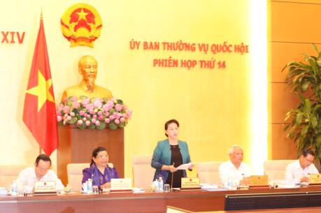 Phiên họp thứ 14 Ủy ban Thường vụ Quốc hội bàn về 10 dự án luật