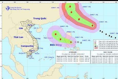 Bão Talim hoành hành ở Nhật Bản