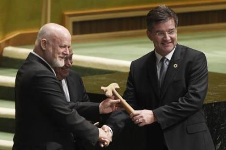 Tân Chủ tịch Đại hội đồng Liên hợp quốc tuyên thệ nhậm chức