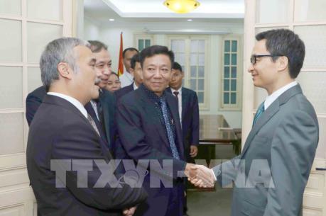 Phó Thủ tướng Vũ Đức Đam tiếp Phó Tổng Giám đốc hãng thông tấn AKP