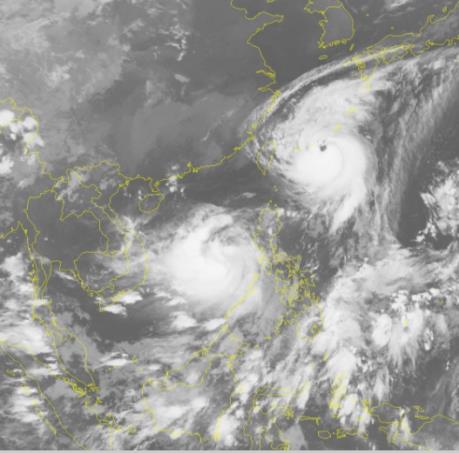 Tin bão mới nhất: Bão số 10 di chuyển theo hướng Tây Tây Bắc và mạnh thêm