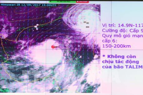 Bão số 10: Tàu thuyền ở Thừa Thiên-Huế vào nơi tránh bão trước 12h ngày 14/9