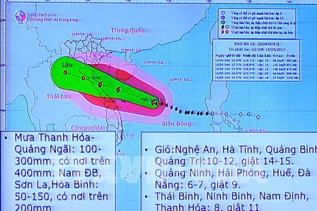 Bão số 10: Nam Định lên phương án di dời dân ở khu vực cửa sông vào nơi an toàn