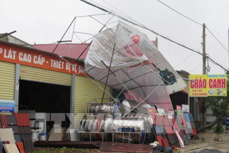 Bão số 10: Các địa phương của Hà Tĩnh thiệt hại nặng