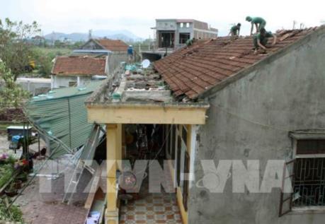 Hà Tĩnh: Giá vật liệu xây dựng tăng sau bão số 10
