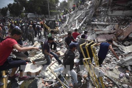 Thông tin mới nhất về thương vong do động đất ở Mexico