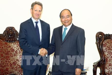 Thủ tướng Nguyễn Xuân Phúc tiếp Chủ tịch Tập đoàn Warburg Pincus