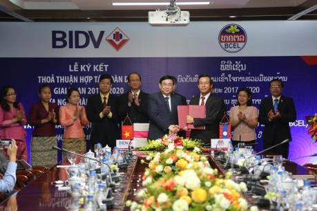 BIDV ký thỏa thuận hợp tác toàn diện với ngân hàng lớn nhất của Lào