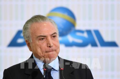 Hạ viện Brazil xem xét đưa Tổng thống Michel Temer ra xét xử