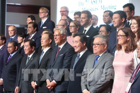 Các bộ trưởng ASEM ủng hộ thương mại tự do