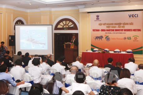 Việt Nam và Ấn Độ hợp tác trong lĩnh vực đóng tàu ​