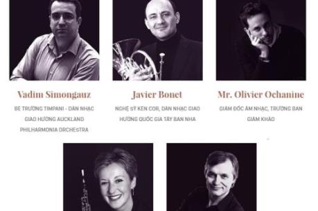 Các nghệ sĩ âm nhạc cổ điển tên tuổi quốc tế đến Việt Nam chiêu mộ nhân tài