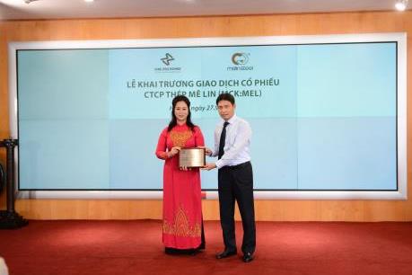 15 triệu cổ phiếu của Thép Mê Lin niêm yết trên HNX