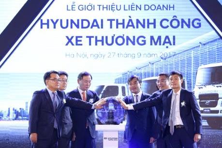 Ra mắt liên doanh sản xuất và phân phối xe thương mại Hyundai tại Việt Nam 