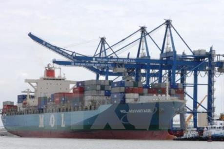 Cảng Tân Cảng - Cái Mép Thị Vải đón chuyến tàu đầu tiên của hãng tàu China United Line