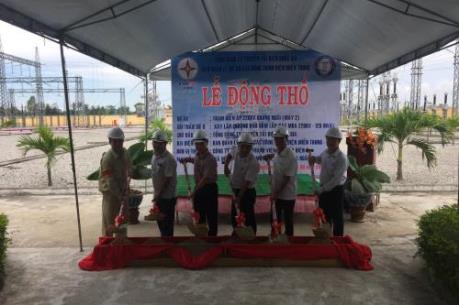 Tiếp tục triển khai 2 dự án Trạm biến áp 220 kV Quảng Ngãi và Kon Tum