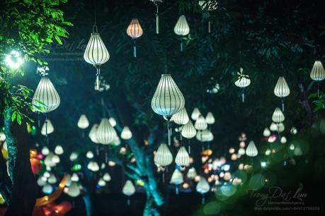 Văn Miếu lung linh trong đêm "Thu Vọng Nguyệt"