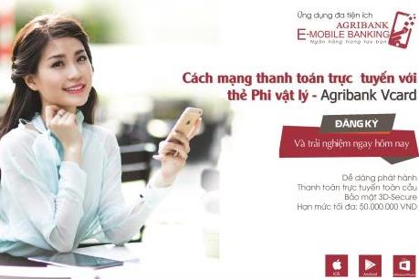 Trải nghiệm mua sắm trực tuyến với thẻ phi vật lý - Agribank Vcard