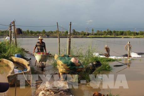 Mưa lớn gây ngập lụt và nhiều thiệt hại ở Bà Rịa-Vũng Tàu