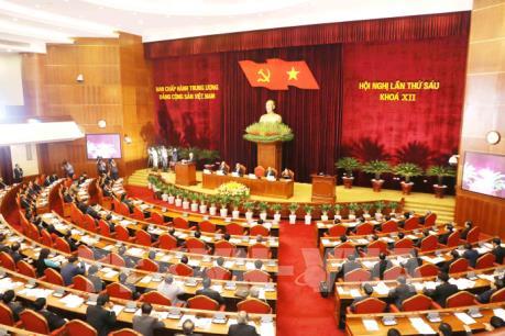 Hội nghị Trung ương 6 Khóa XII: Quyết định nhiều vấn đề quan trọng