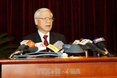 Phát biểu​ của Tổng Bí thư Nguyễn Phú Trọng khai mạc Hội nghị Trung ương 6 khóa XII