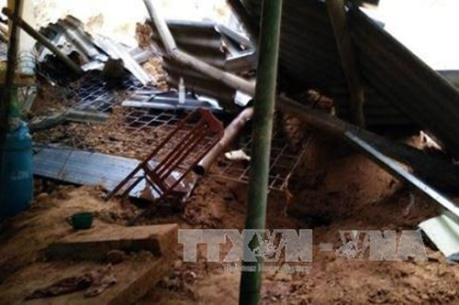 Bờ taluy bất ngờ đổ sập, một người thiệt mạng