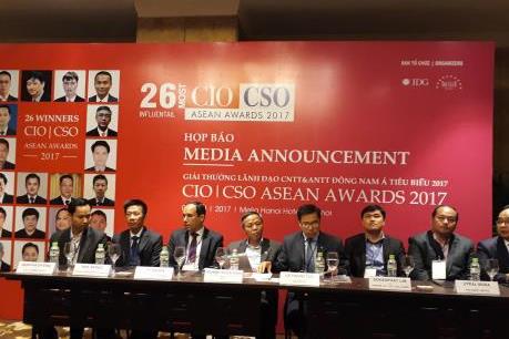 Vinh danh 26 lãnh đạo công nghệ thông tin và an ninh thông tin tiêu biểu Đông Nam Á 2017
