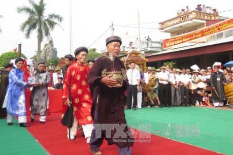Lễ hội đền Đồng Bằng trở thành Di sản Văn hóa phi vật thể quốc gia