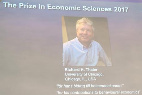 Đã tìm ra chủ nhân Giải Nobel Kinh tế 2017
