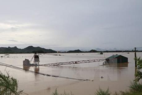 Mưa lũ gây sạt lở nhiều tuyến đê, hơn 38.000 ha lúa, rau màu bị ngập, thiệt hại