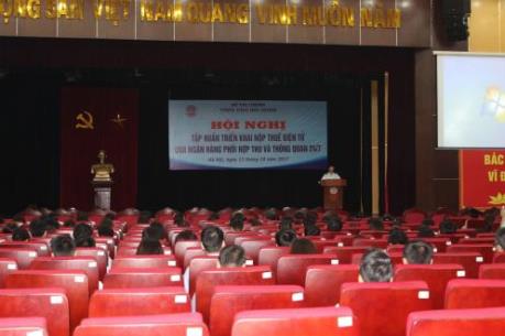 Tổng cục Hải quan triển khai nộp thuế điện tử qua ngân hàng phối hợp thu