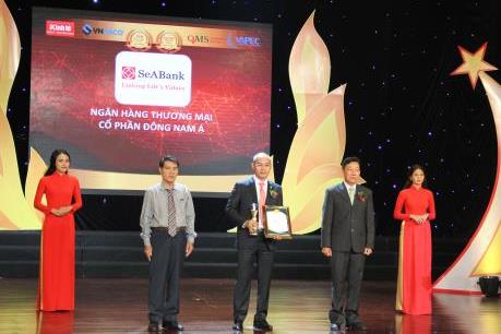 SeABank nhận giải thưởng “Thương hiệu tiêu biểu châu Á - Thái Bình Dương 2017”