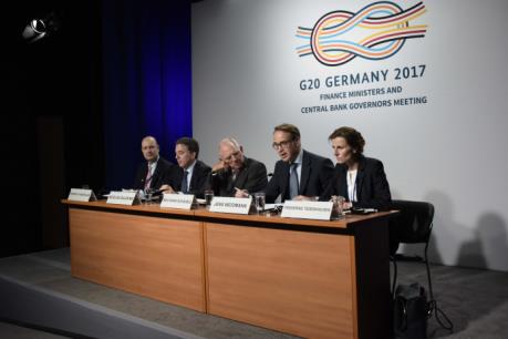 Quan chức tài chính G20 lên tiếng bảo vệ tự do thương mại toàn cầu