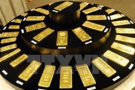 Giá vàng tuần qua tăng mạnh nhờ đồng USD yếu 