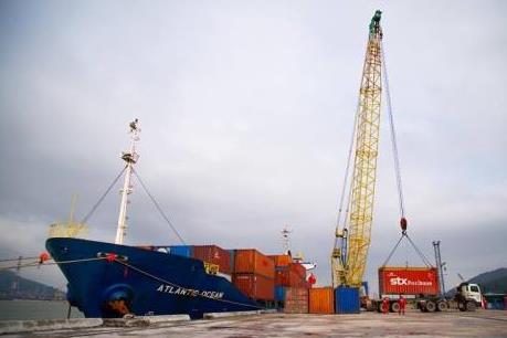 Khai trương tuyến vận tải container Nghi Sơn-Bến Nghé