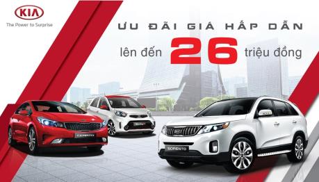 Thaco Kia giảm giá bán 3 mẫu xe