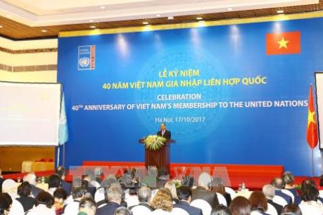 Thủ tướng Nguyễn Xuân Phúc dự Lễ kỷ niệm 40 năm Việt Nam gia nhập Liên Hợp quốc