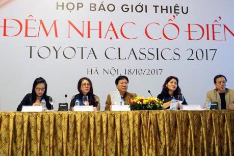 Gần 9,3 triệu USD cho các hoạt động từ thiện tại Đêm nhạc cổ điển Toyota