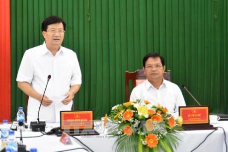 Phó Thủ tướng Trịnh Đình Dũng: Quảng Ngãi cần cập nhật lại chiến lược phát triển kinh tế