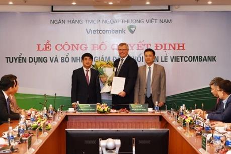 Vietcombank lần đầu tiên có giám đốc ngoại
