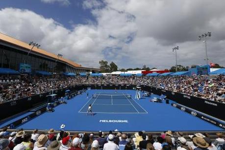 “Chạm mặt” ngôi sao làng banh nỉ tại Quần vợt Australia mở rộng 2018