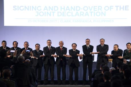 Bộ trưởng Quốc phòng các nước ASEAN kêu gọi Triều Tiên nối lại đối thoại