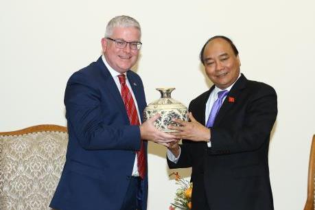 Thủ tướng Nguyễn Xuân Phúc tiếp Đại sứ Australia tại Việt Nam