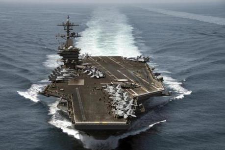 Mỹ điều tàu sân bay USS Theodore Roosevelt tới Châu Á-Thái Bình Dương