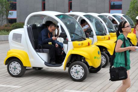 Xe hydrogen đầu tiên trên thế giới lăn bánh tại Trung Quốc