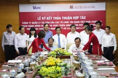 Agribank và VAMC phối hợp xử lý dứt điểm nợ xấu
