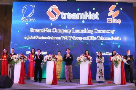 VNPT khai trương liên doanh StreamNet tại Myanmar