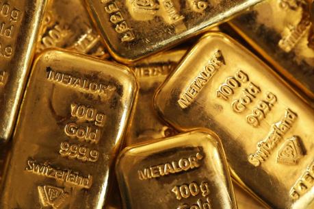 Giá vàng châu Á giảm trong phiên đầu tuần